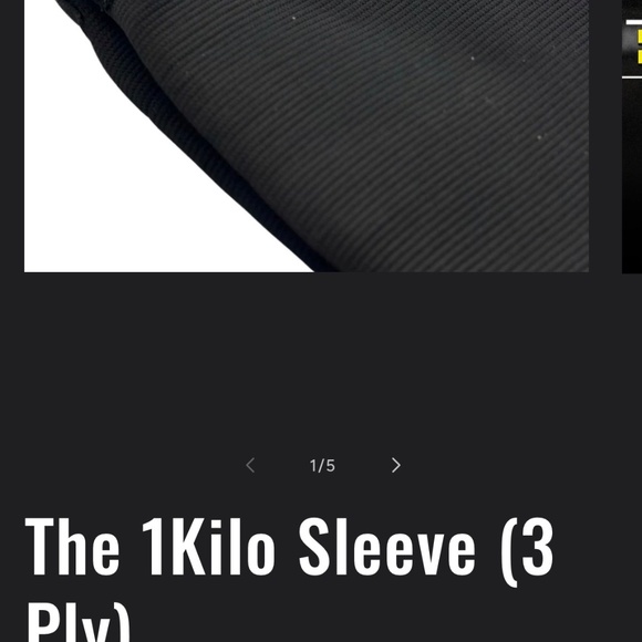 1Kilo Competition Knee Sleeves - Picture 3 of 4